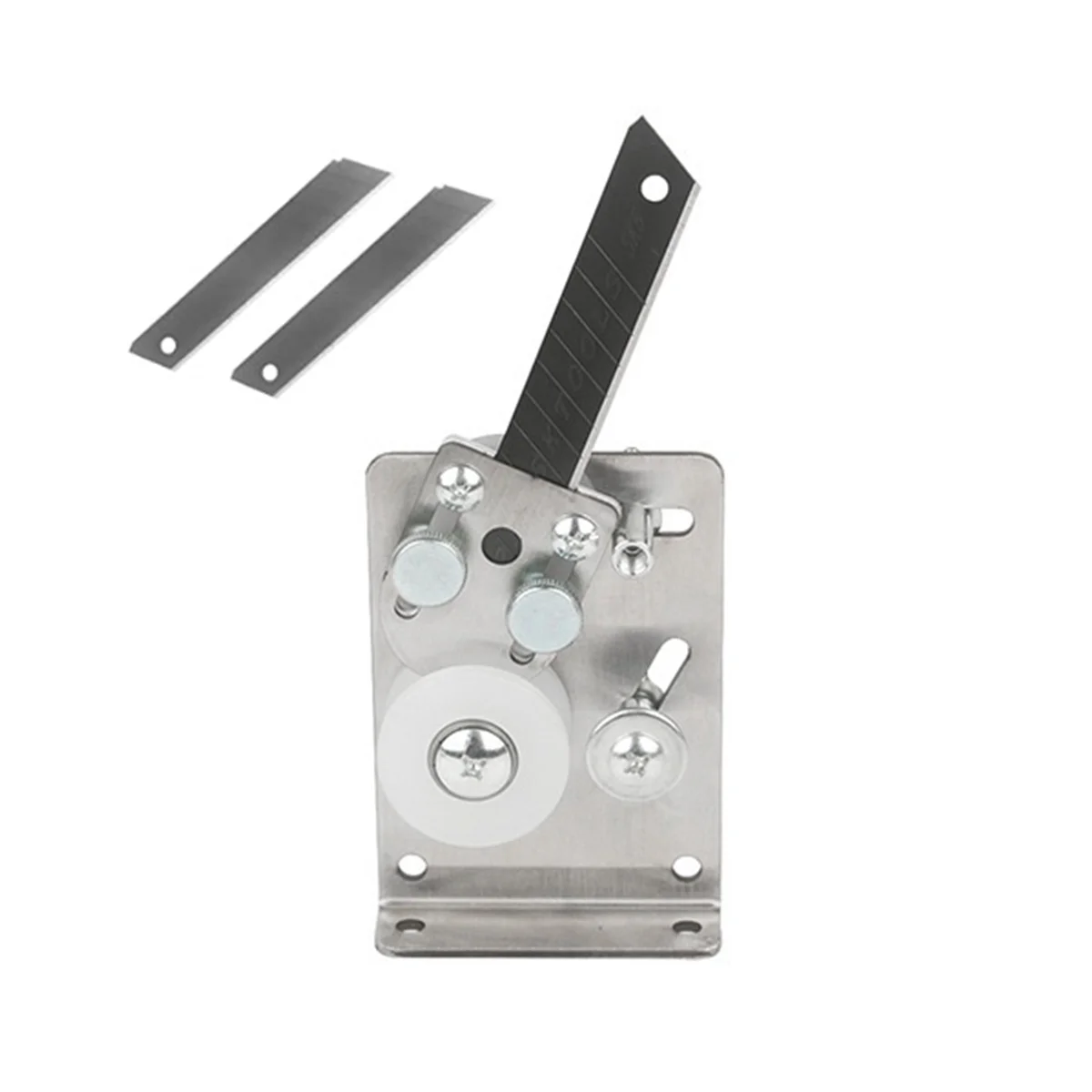 

Wire Stripping Machine Stainless Steel Cable Peeling Machine Hand Crank Stripper Wire Stripper Tool with 3 Blades