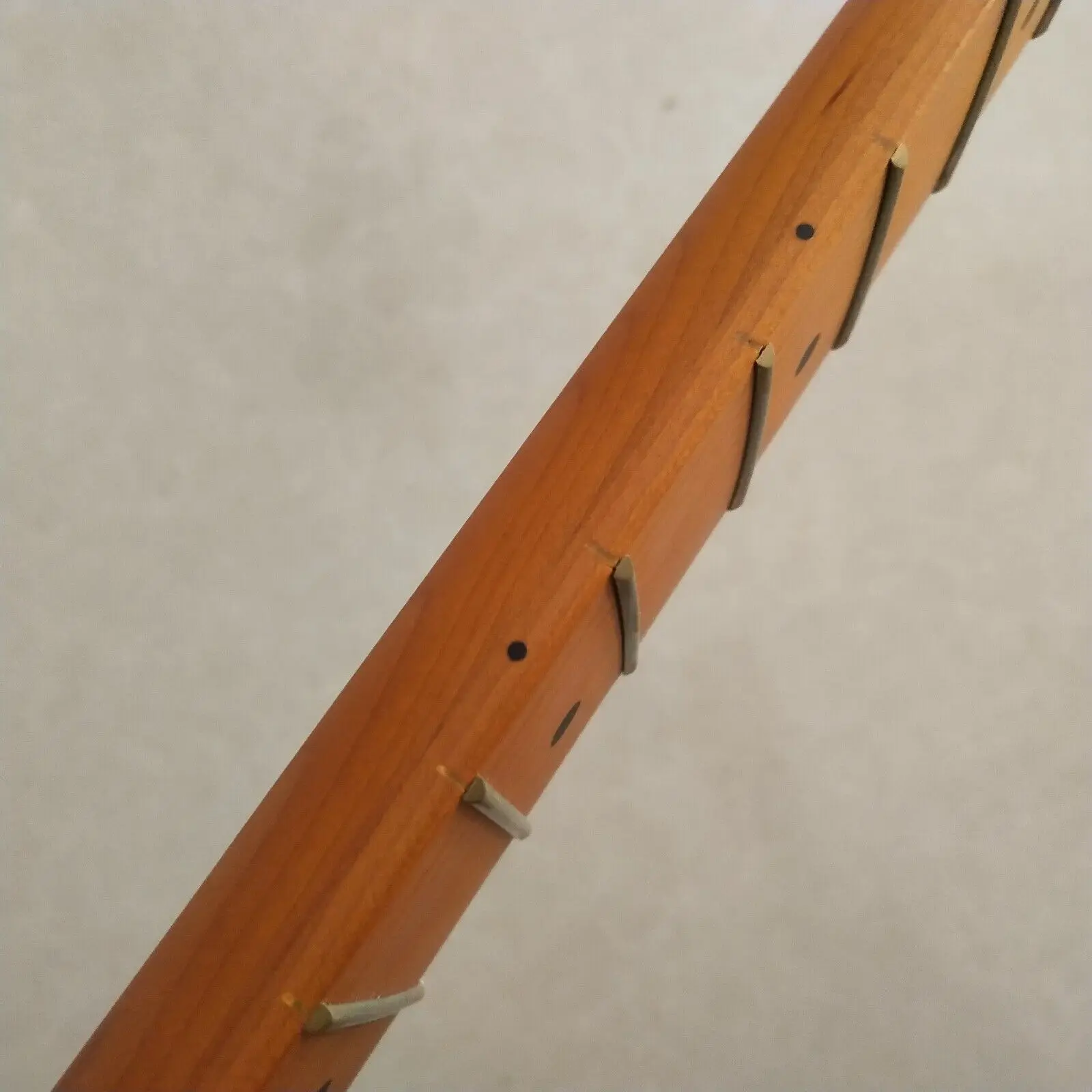 Roasted Maple Guitar Neck 22 Fret 25.5 Inch Fingerboard Dot Inlay Big head parts enlarge