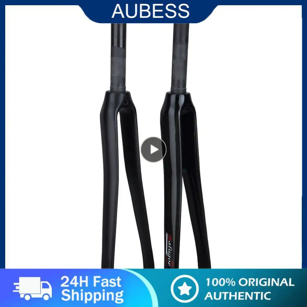 

Велосипедный Тормоз из углеродного волокна, прочная велосипедная передняя вилка, противоскользящая Удобная жесткая вилка, товары для велоспорта на открытом воздухе, фонарь из алюминиевого сплава