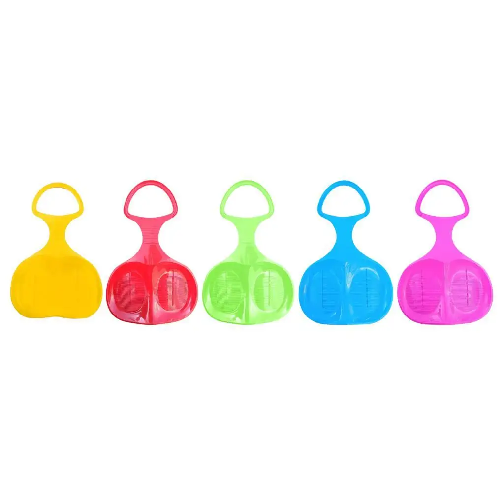 Снежные санки прочные из тобогана с травой раздвижные для скоростного спуска