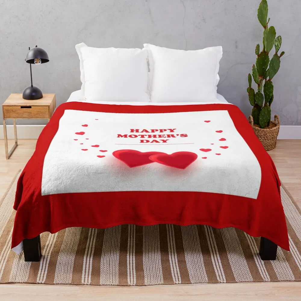 

Одеяло с принтом «Happy Mother s Day»