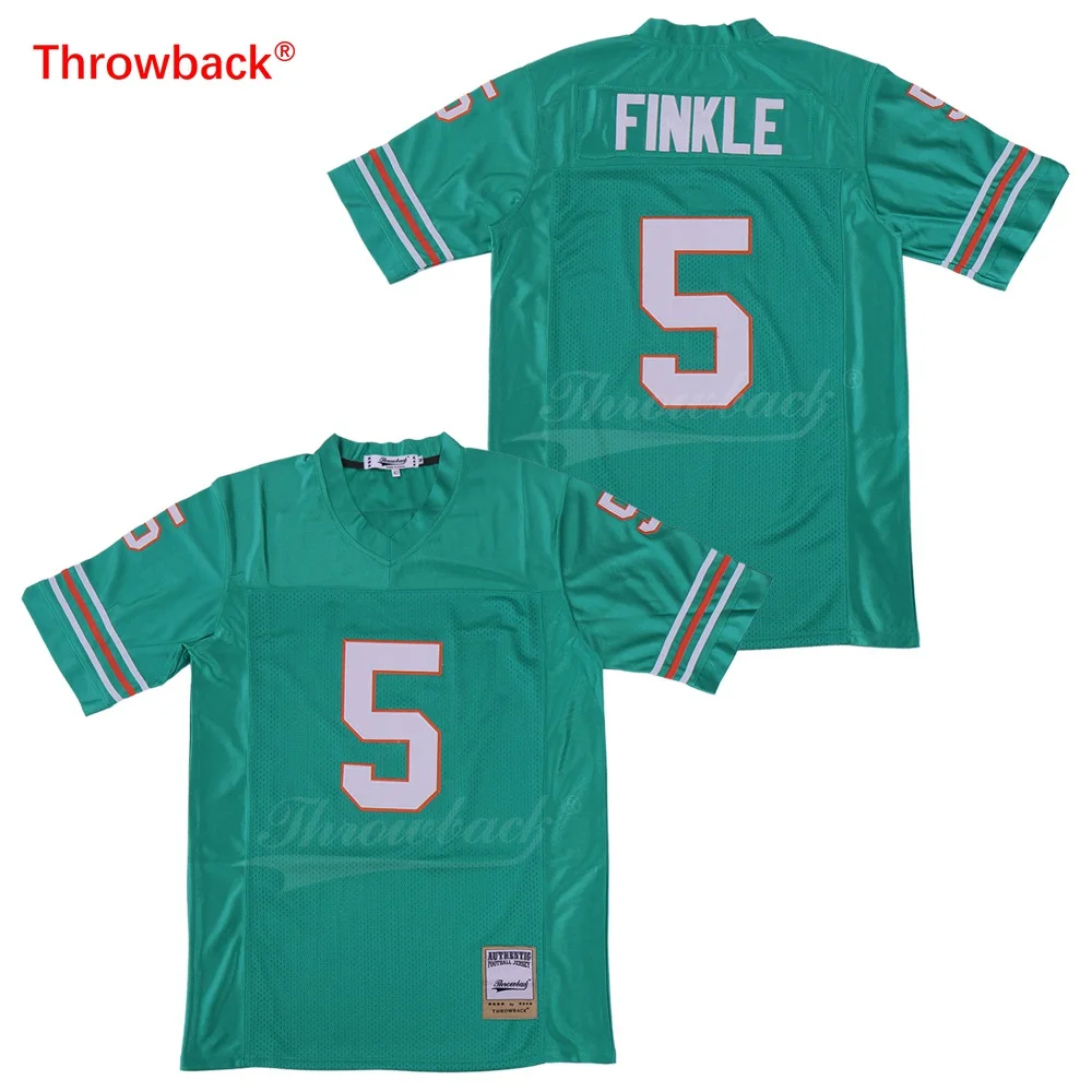 Famou Ventura Movie Football Jersey Ray Finkle #5 with Embroidered Name Number men women youth