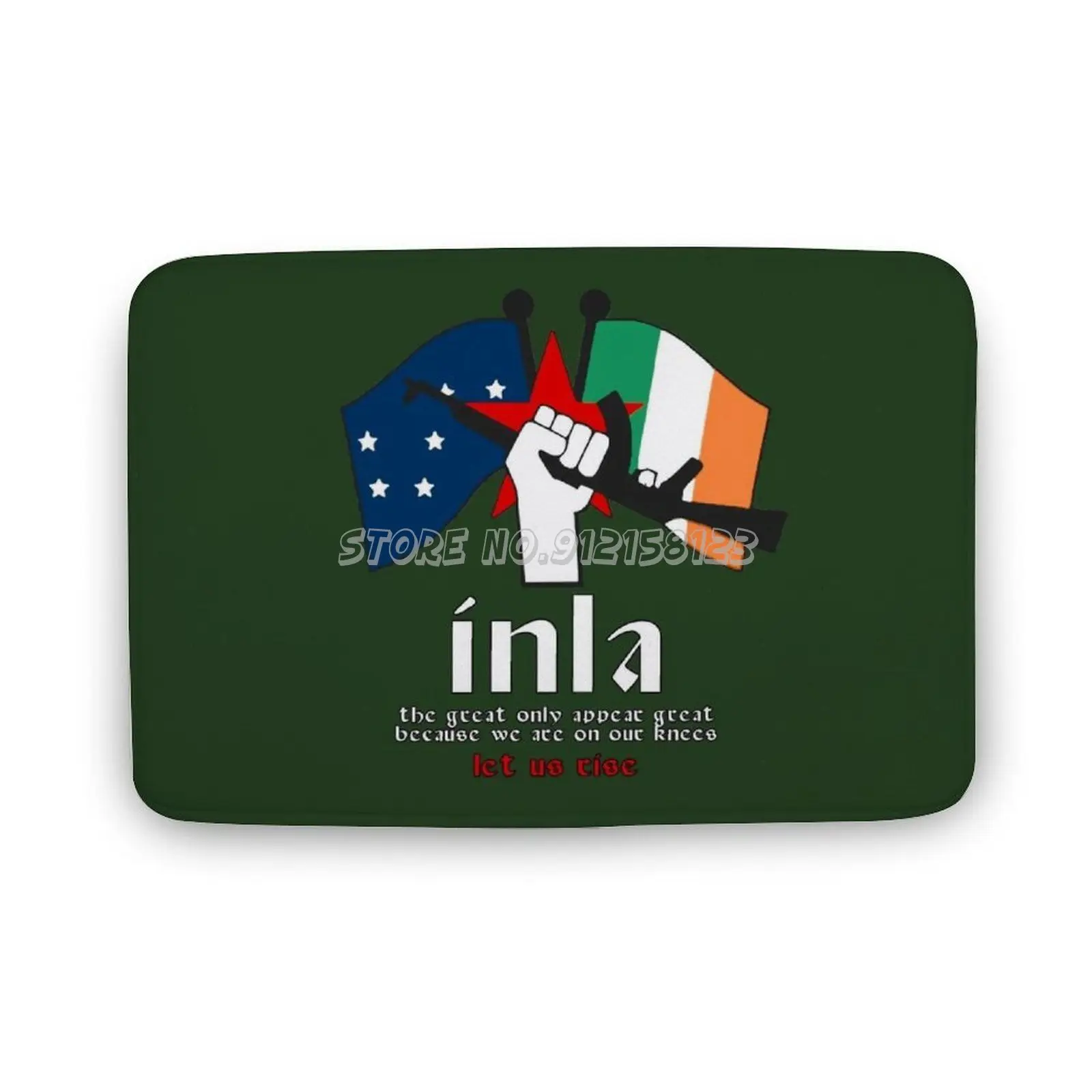 INLA-Let Us Rise-ирландская Национальная Освободительная армия напольный коврик