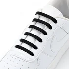 Новинка 2022, силиконовые эластичные шнурки, модные атлетические шнурки унисекс без завязывания, шнурки для всех кроссовок, цветные шнурки для детей и взрослых