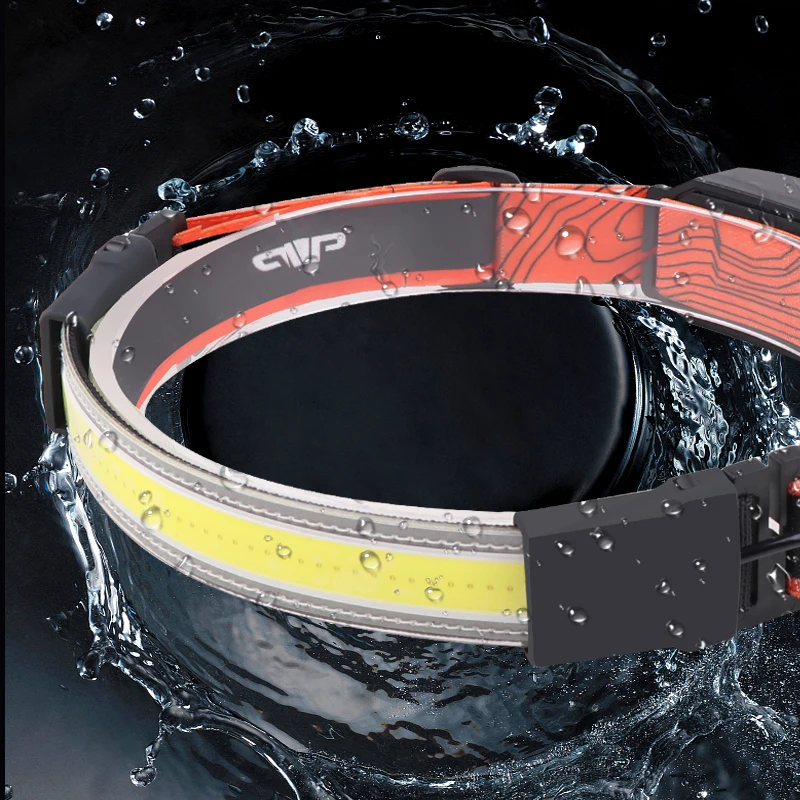 Светодиодный налобный фонарь с зарядкой по USB Головной COB матрицей Рабочий 3