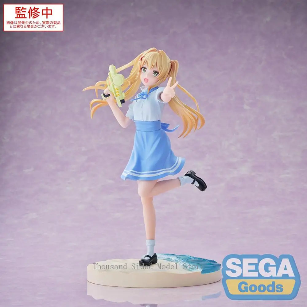 Фото В наличии оригинальные SEGA Luminasta летние карманы Tsumugi Wenders Kushima Kamome фигурка аниме модель Коллекционная игрушка для мальчика №2