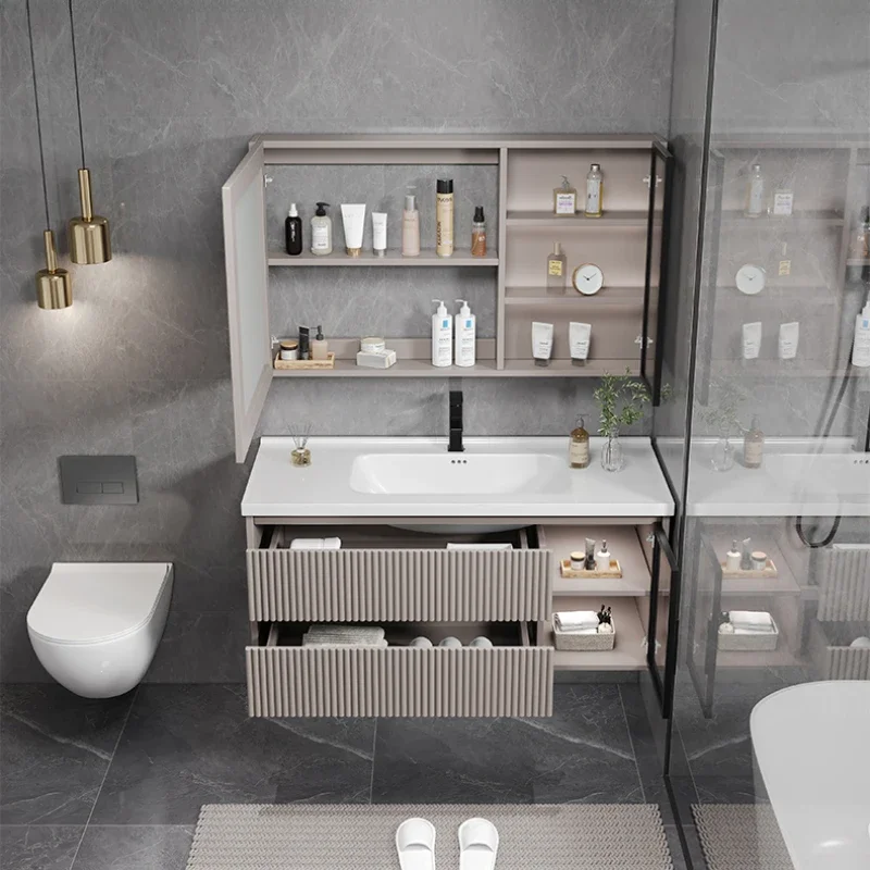 Высокий органайзер для хранения в ванной скандинавском стиле водонепроницаемый