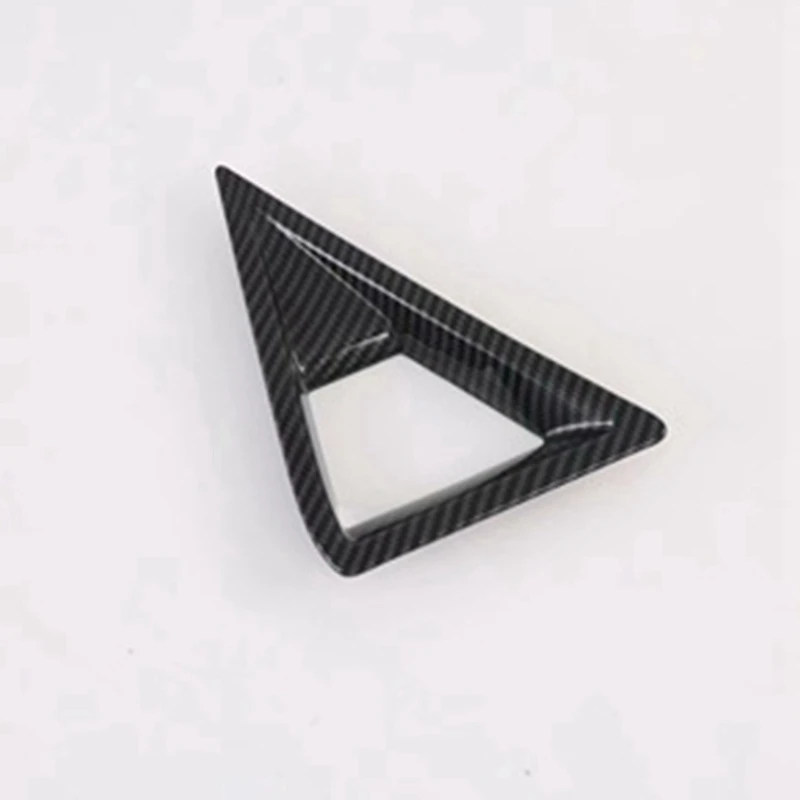 ABS Car Front Dashboard Triple-Cornered Warning Light Switch Cover Trim Fit For Ford Transit 2017 Tourneo Custom 2016