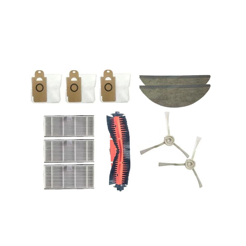 

Main Brush HEPA Filter For Xiaomi Lydsto R1 Sweeper Yunmi S9 Side Brushes Mop Cloth Replacement Parts