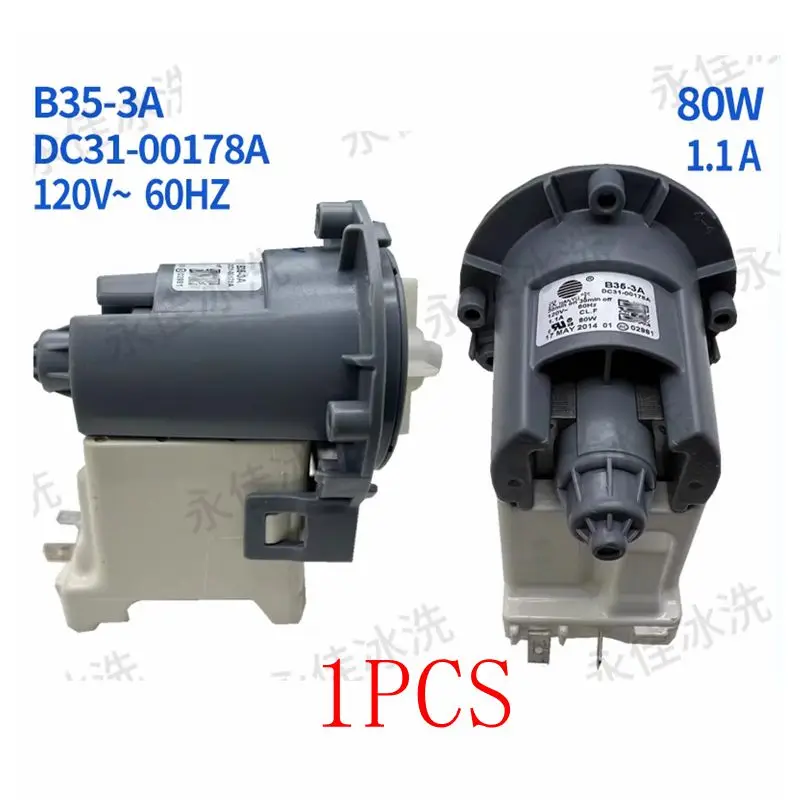 Для Samsung дренажный насос для стиральной машины Детали модели 60 Гц 120 в