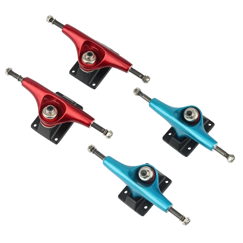 

2Pcs Generic 5 Inch Adult Skateboard Bracket Truck Accessory Aluminum Alloy Shock Resistant Skateboard Trucks