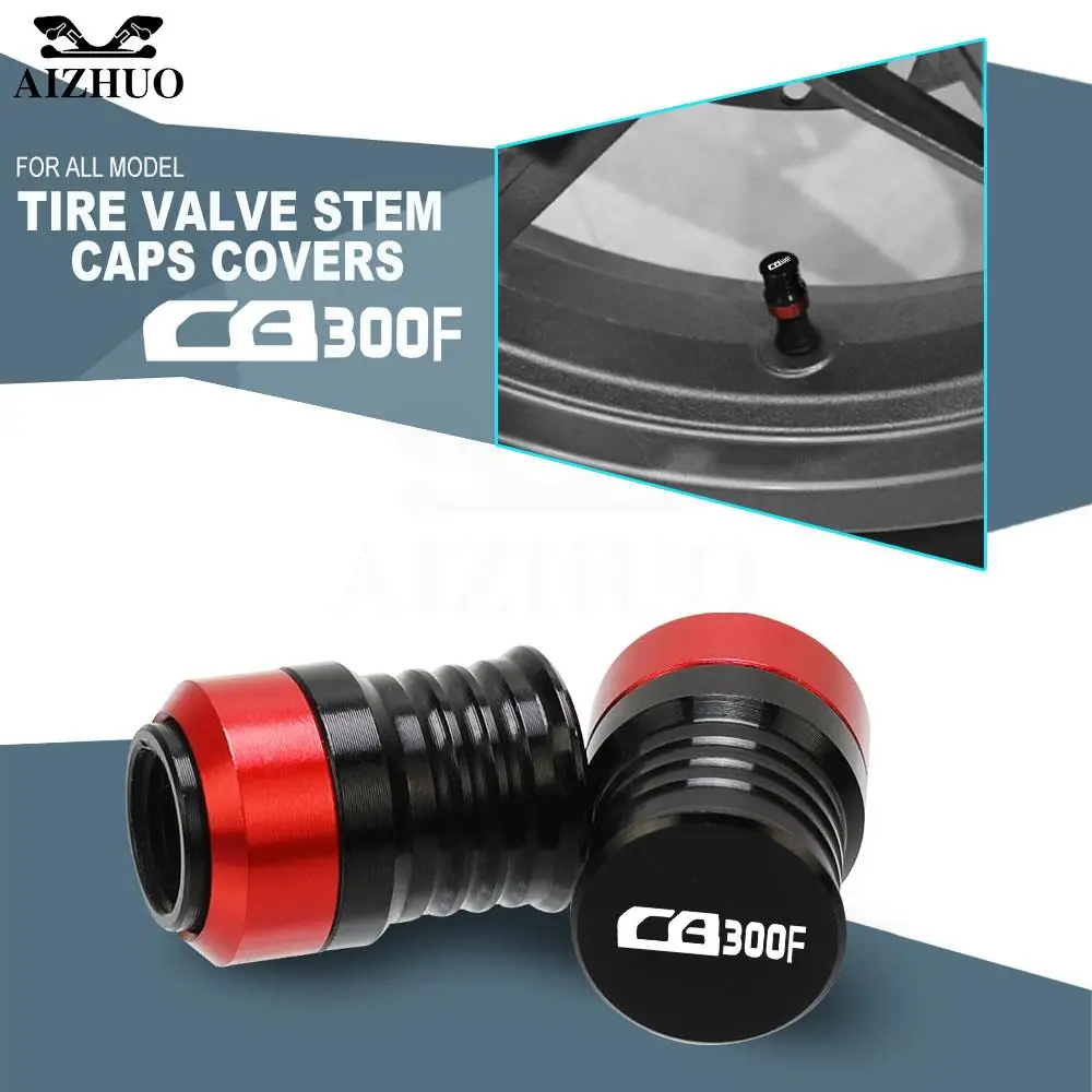 

CB300F 2014-2018 Motorcycles Wheel Tire Valve Stem Caps Airtight Covers For Honda CB 300 F 2015 2016 2017 CB300 300F