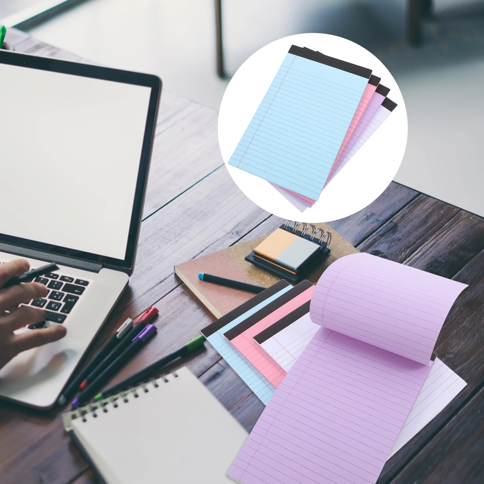 4-шт блокнот бизнес-блокноты бумага для заметок легальные отрывные страницы