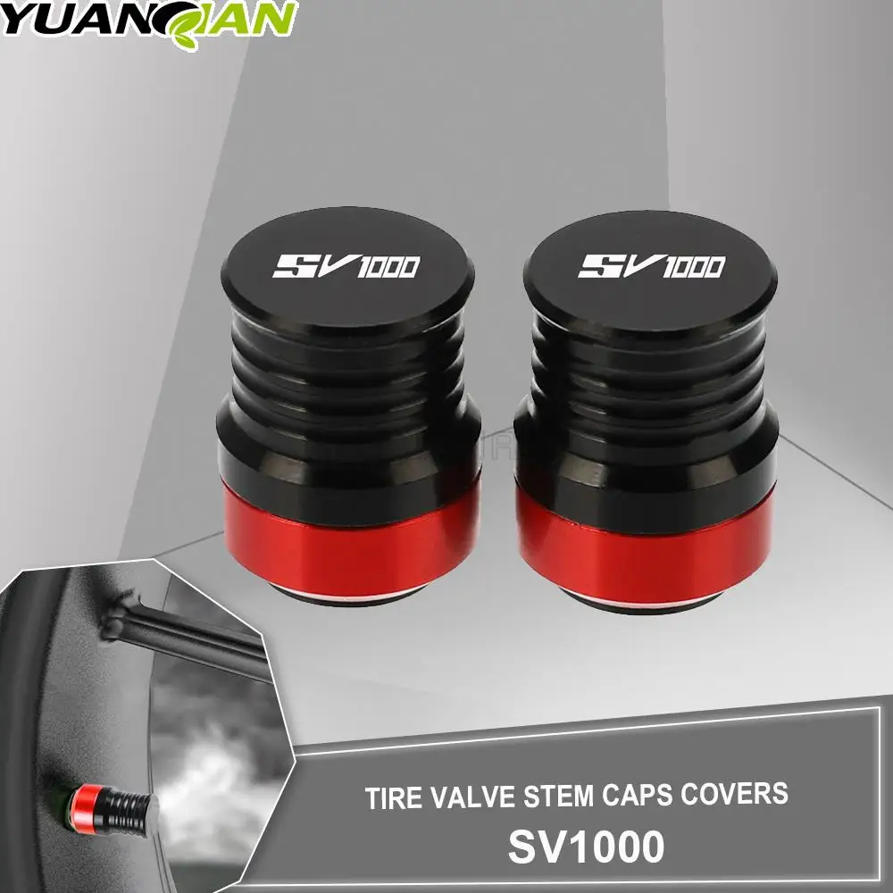 

Motorcycle Accessories Vehicle Wheel Tire Valve Stem Caps Covers For Suzuki SV1000 SV 1000 S SV1000S 2003 2004 2005 2006 2007