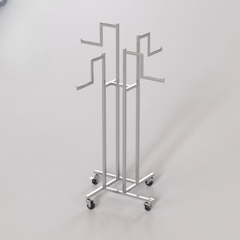 

Круглая Металлическая Витрина, вращающаяся вешалка для одежды