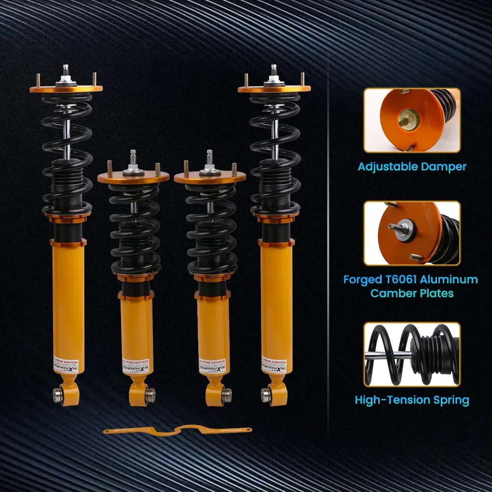 MaXpeedingrods койловерные пружинные амортизаторы для Nissan Skyline R33 GTS GTST GTS25 RB20DE RB25DE RB25DET