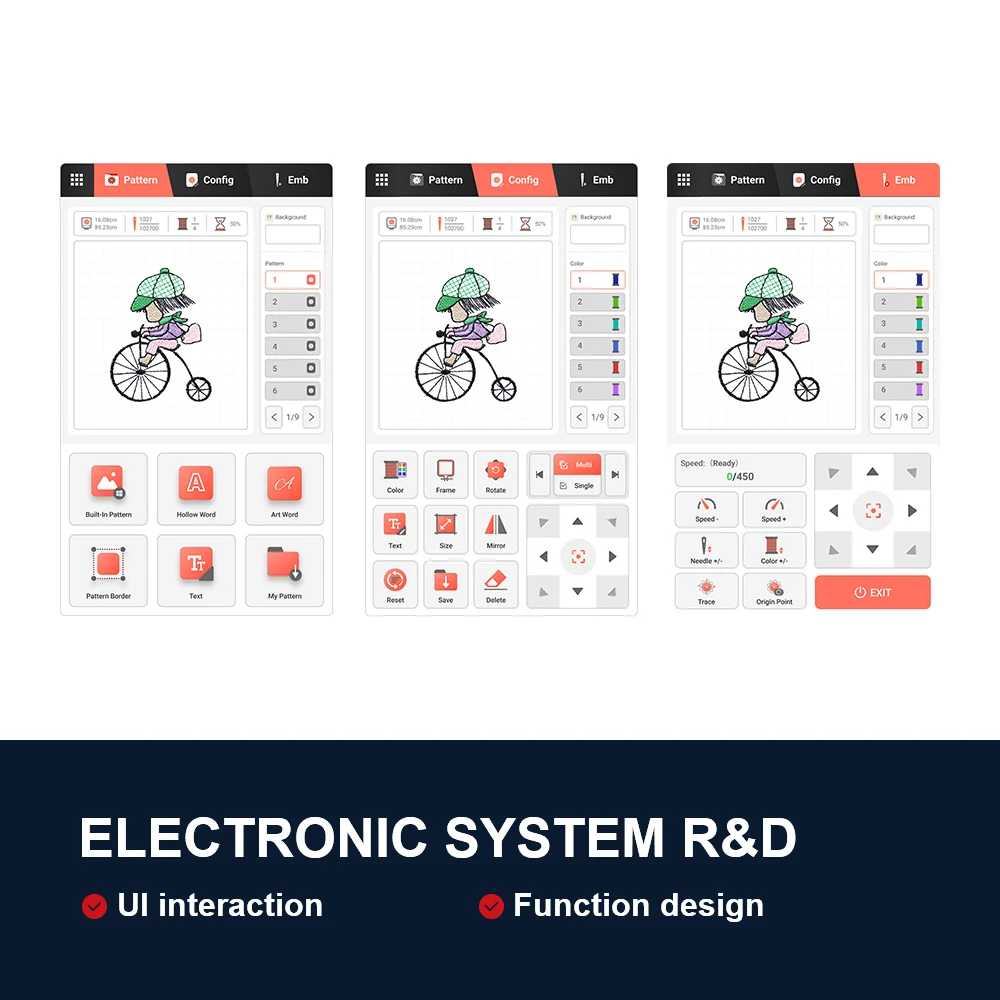 Poolin EOC06/Your LOGO Маленькая бытовая высокоскоростная компьютеризированная