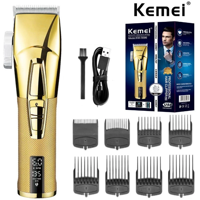 Kemei KM-5096 7000RPM Electric Hair Clippers Extremely Fine 