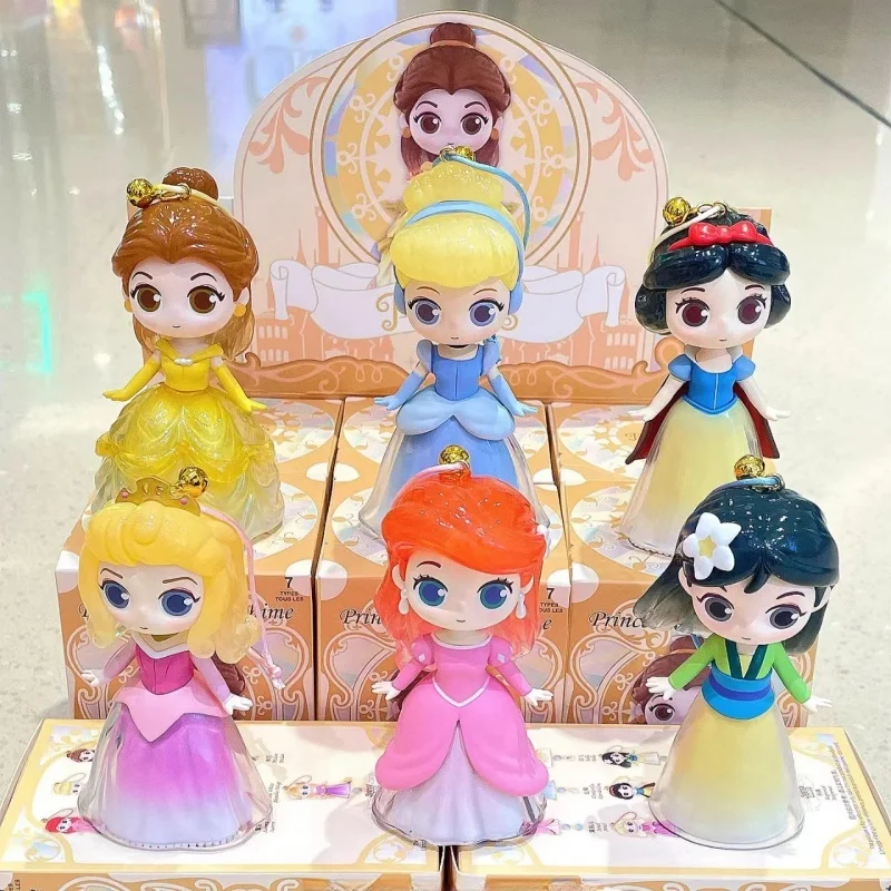 

Miniso Blind Box Disney 100th Anniversary Series Princess Wind Chime Ariel Snow White Cinderella Rapunzel Birthday Gift