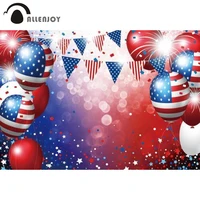 allenjoy 4th july independence day background american flag stars and stripes ballon celebration birthday party photobooth backd
