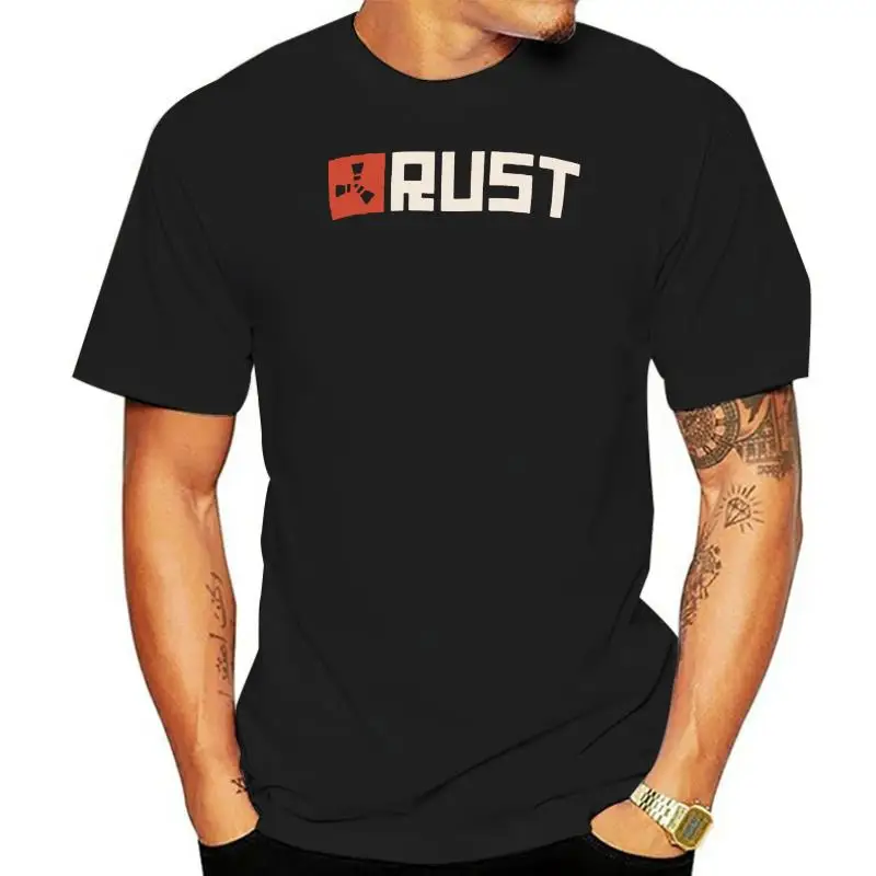 

Rust Logo Shirt T shirt rust game steam pc garrysmod gmod portal half life left 4 dead