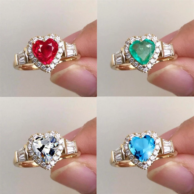 

Delysia King Heart-shaped Ring