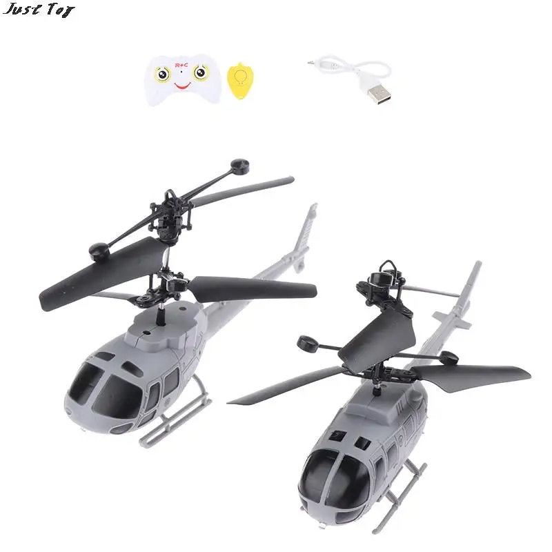 

NEW Remote Control Combat Aircraft Mini Intelligent Aircraft Toy For Children Two-Channel Suspension RC Helicopter Toy