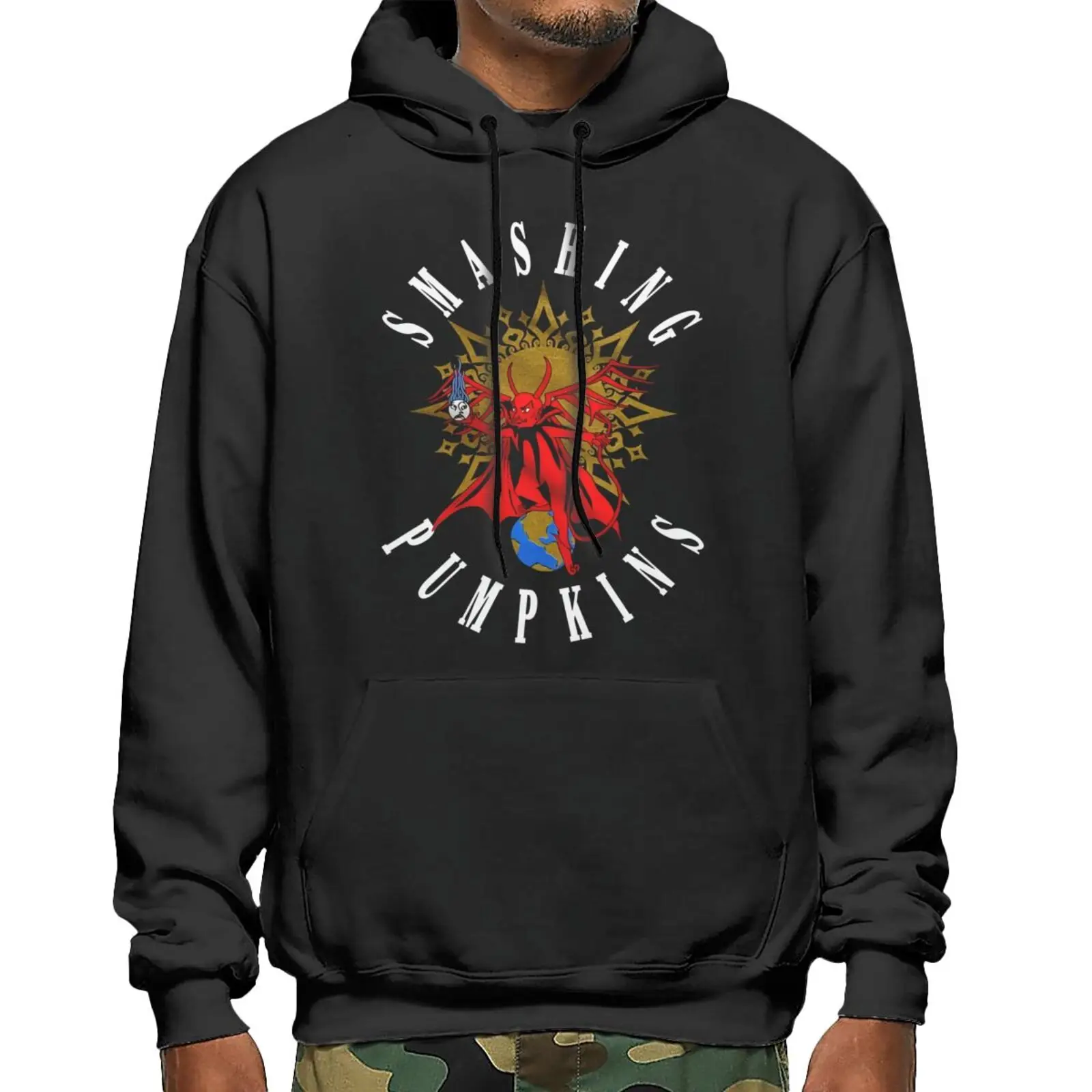 

1992 Tour Smashing Pumpkins Band Reprint Hoodie Men's Top Shirt Sweatshirt Woman Clothing Clothes For Men Anime Clothes Hoodie