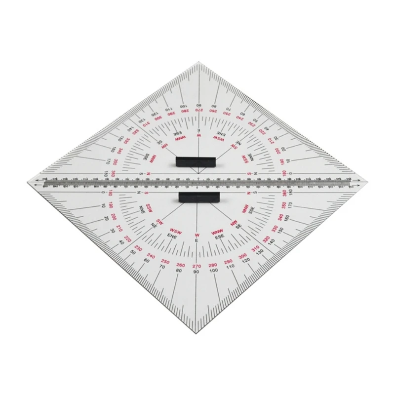 

Ruler Protractor 300mm Large-Scale for Distance Measurement Engineering