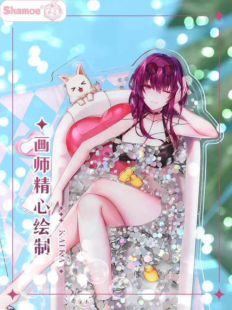 Аниме Honkai: звезда рельс Кафка зыбучий песок модель пластины двусторонний