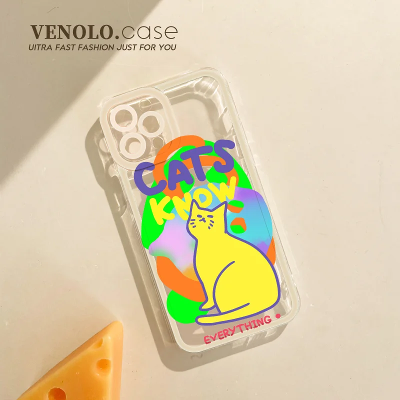 T80 милый мультяшный Кот для OPPO Reno 7 6 5 4 3 Pro Plus SE Lite 2 2F 2Z 4G 5G ACE2 Чехол DIY ТПУ мягкий