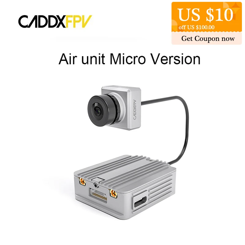 Микро-блок Caddx Air unit для DJI Goggles V2 HD цифровое передача видео 720P/120fps 8 дронов Размер 19