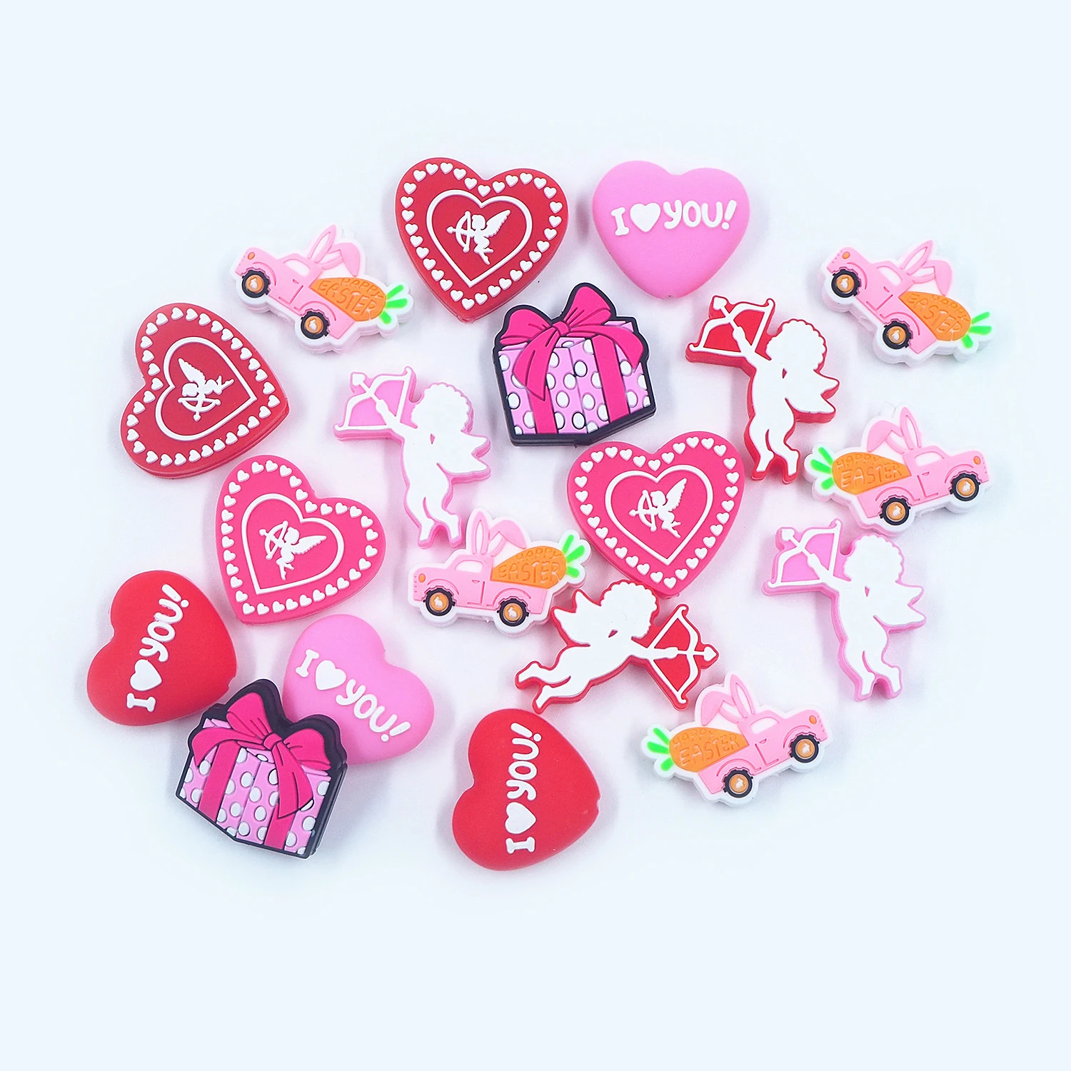 Chenkai 50 шт. силиконовые фокусные бусины в виде моркови кролика грузовика для