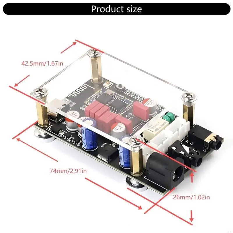 462E LA02 QCC5125 Bluetooth-совместимая плата декодеров без потерь 5,1 APTX LDAC, замена платы цифровых усилителей мощности (art.: 3920db7cf18de) - 3920db7cf18de