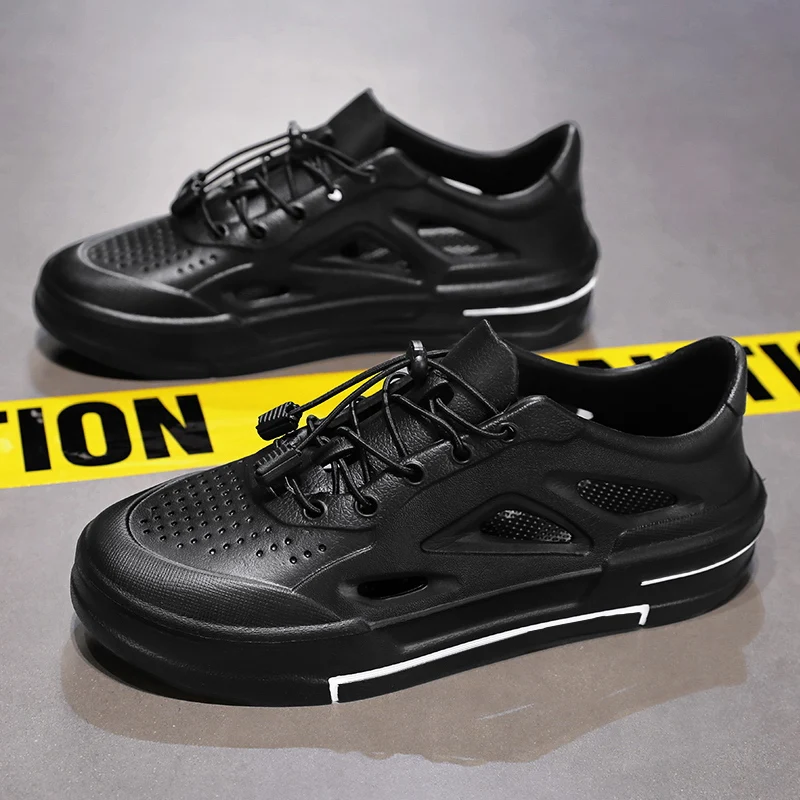 Сандалии мужские из ЭВА повседневная спортивная обувь для улицы Нескользящие