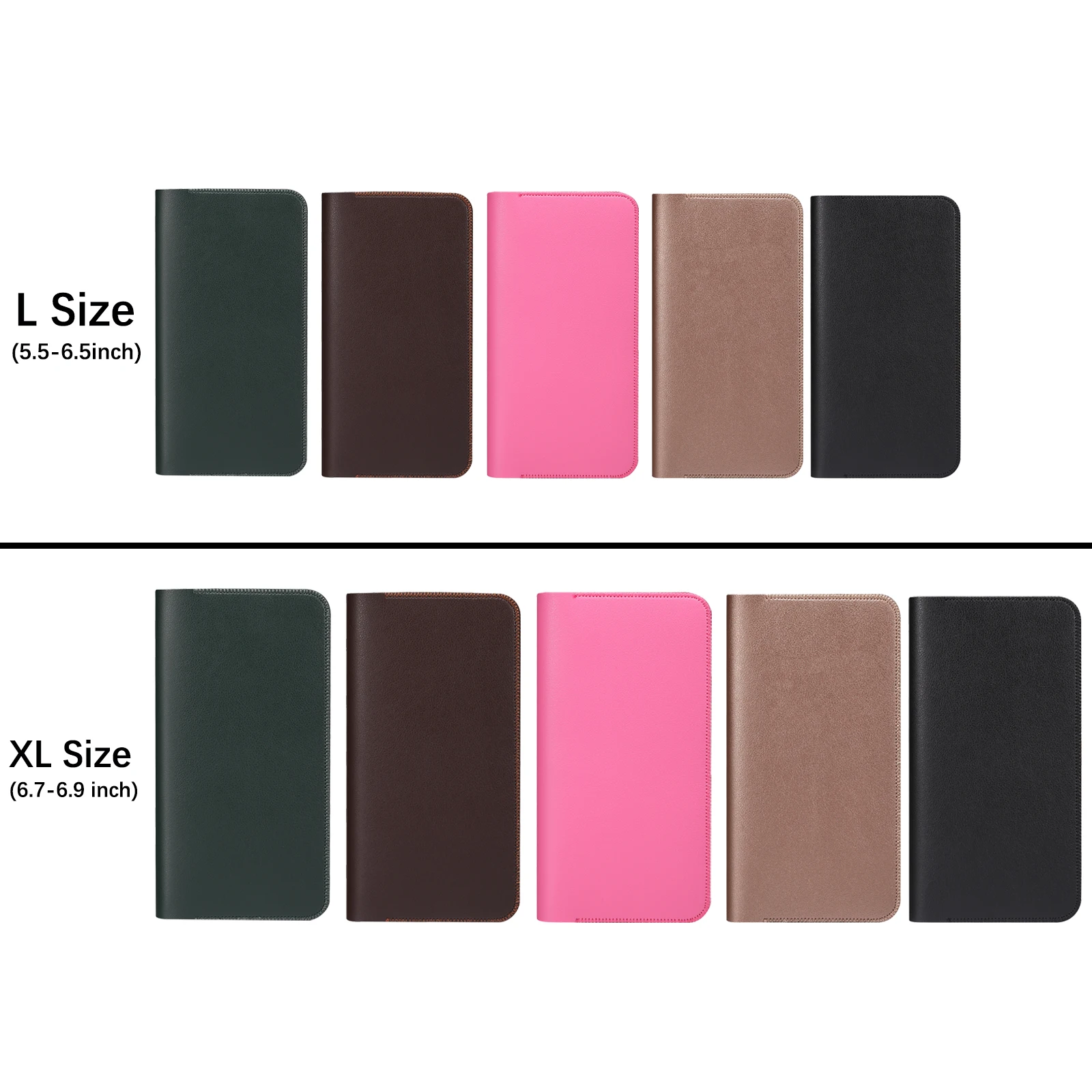 Универсальный двухслойный деловой чехол для телефона 4 7-6 9 дюймов iPhone Samsung Huawei Xiaomi