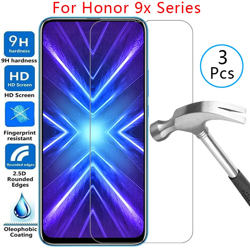 

case for huawei honor 9x pro lite premium cover tempered glass on honor9x 9 x x9 9xpro 9xlite light phone coque honer stk lx1