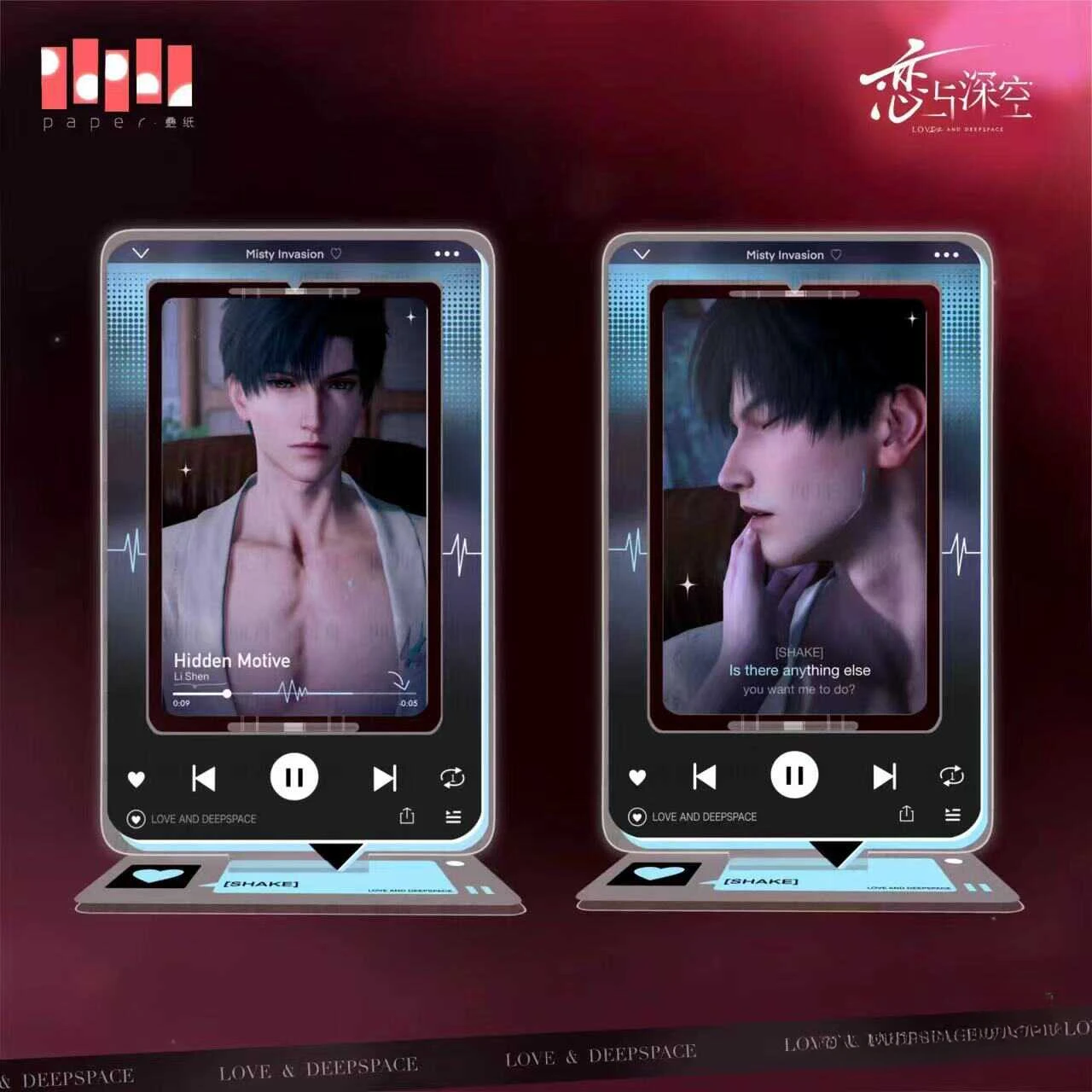 Аниме Love and Deepspace рафайель Зайн Ксавье силус косплей креативный акриловый стоячий