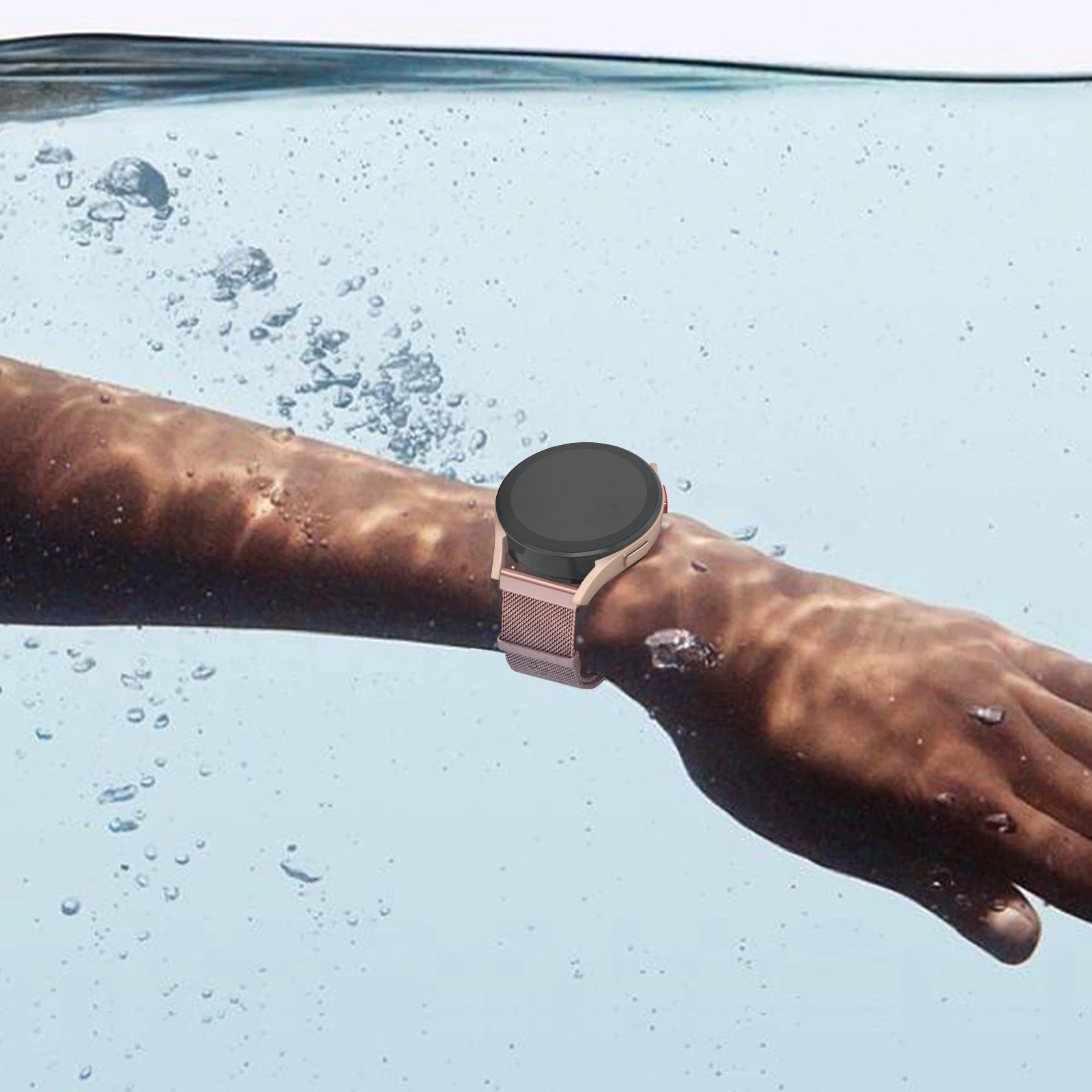 Magnetic Strap For Xiaomi IMILAB KW66/Mibro Lite Color Air/YAMAY SW022 Band Bracelet For Haylou RS4 Plus RT2 LS10/LS02/RT/LS05s