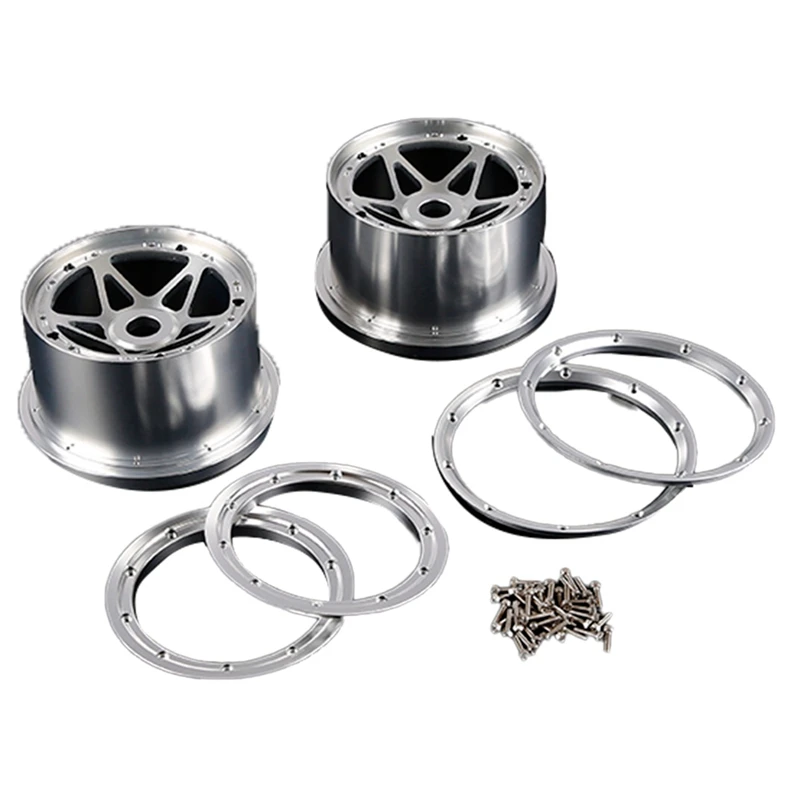 

Комплект металлических задних ступиц ЧПУ для 1/5 HPI ROFUN ROVAN KM BAJA 5B Запчасти для радиоуправляемых автомобилей