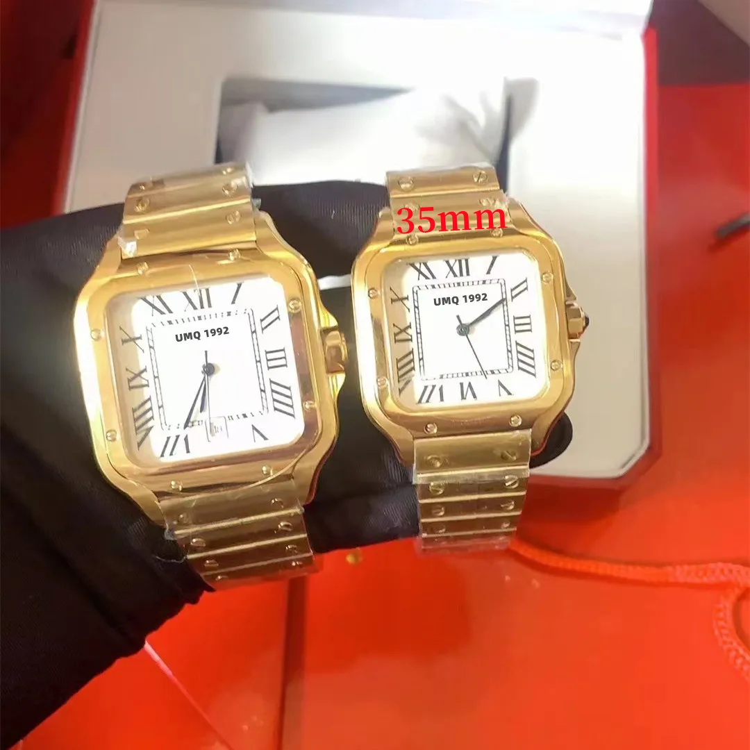 

Парные автоматические механические часы с квадратным циферблатом. Мужская элегантная коллекция из нержавеющей стали 316. Циферблат 40 мм AAA