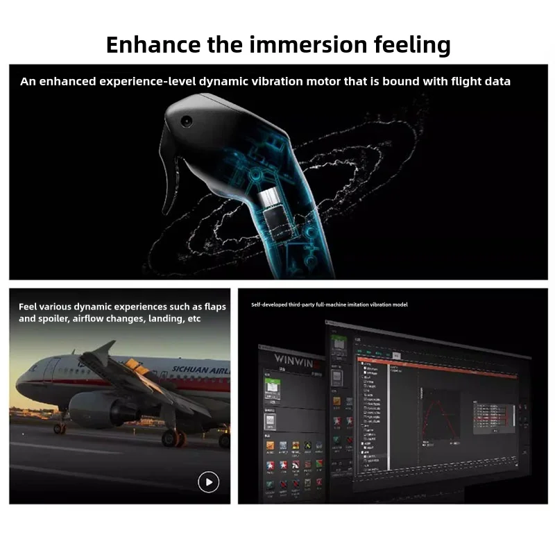 Фото Джойстик Winwing Flight Simulator URSA MINOR для авиасимуляторов (версии L Captain/R First Officer) для X-Plane, MSFS2020, P3D №5