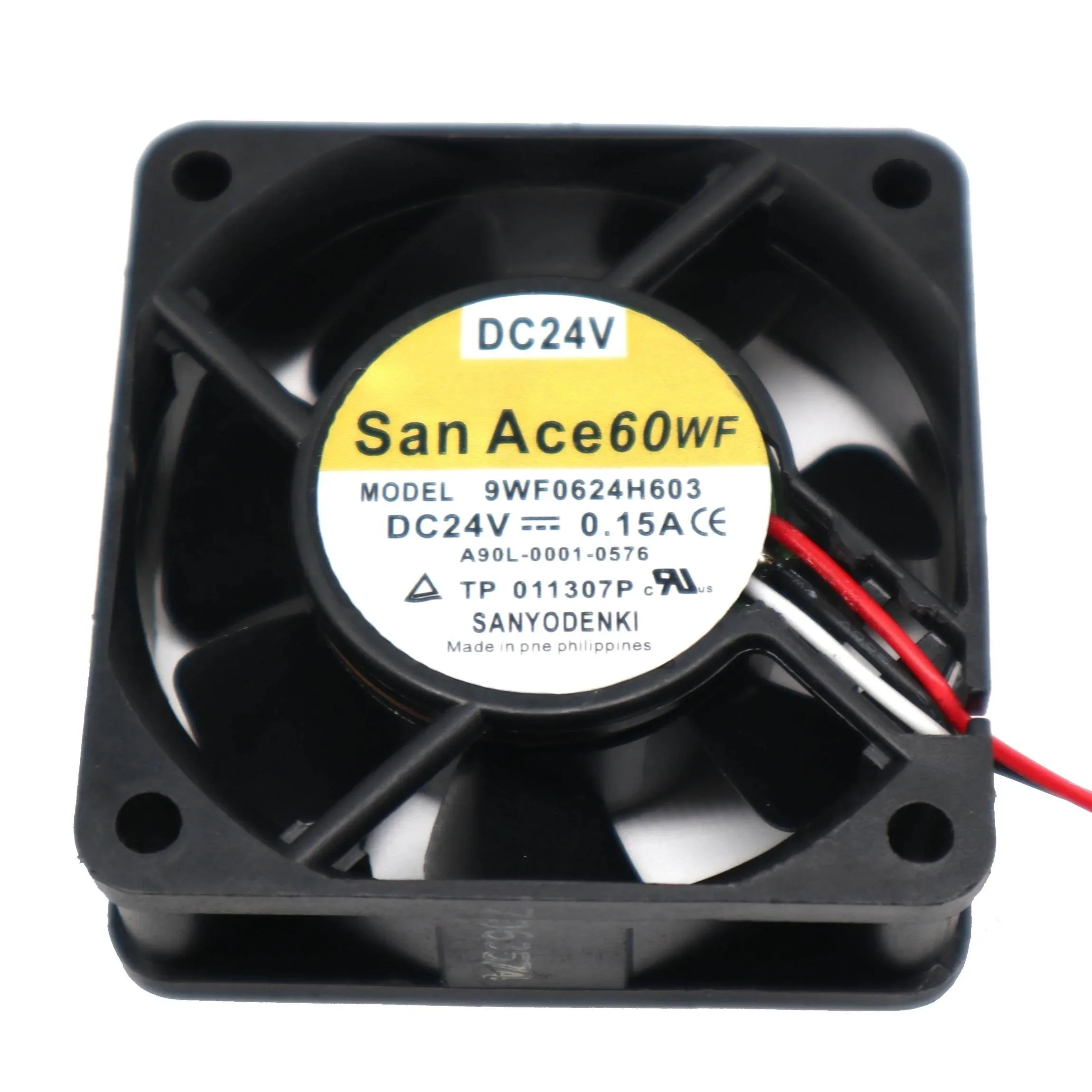 9WF0624H603 A90L-0001-0576 24V оригинальный вентилятор SANYO FANUC со специальной вилкой