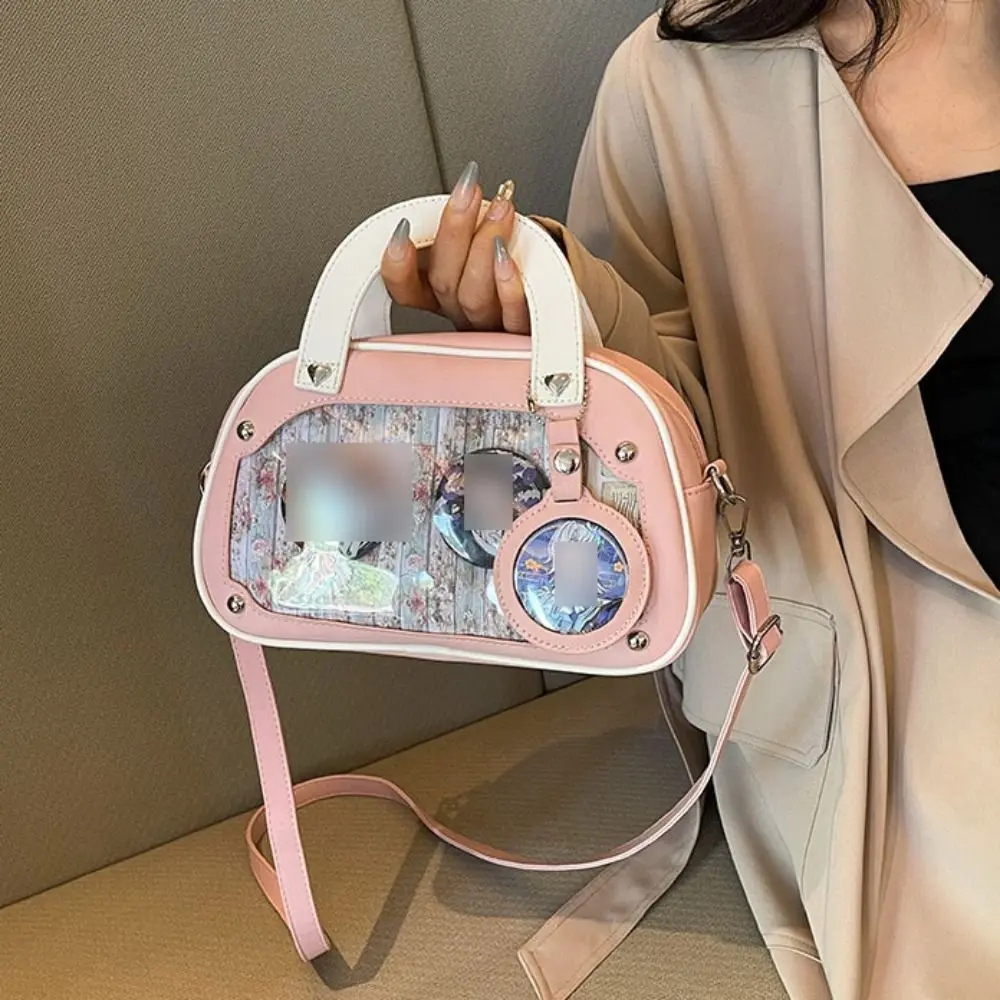 Itabag с одним значком простая сумка сумкой для хранения значков дисплей прозрачный