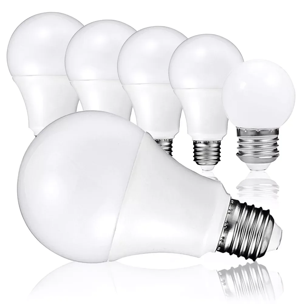 

10pcs 220V Lamp Energy Saving E27 LED Light Bulb Cold Warm White Power 3W 5W 7W 9W 12W 15W 18W Outdoor Lampada Home Living Room