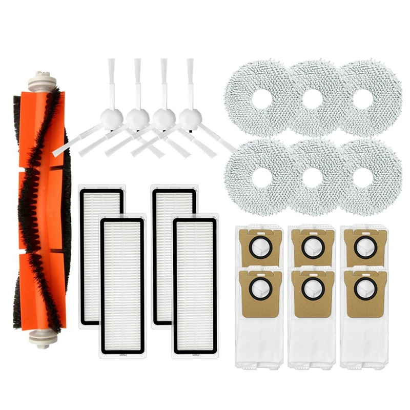 

Для робота-очистителя Xiaomi Mijia B101CN Dreame S10/S10 Pro, тряпочка для швабры, фильтр Hepa, мешок для пыли, запасной комплект, аксессуары