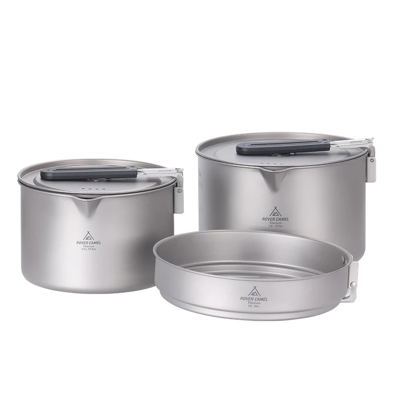 

Pot and pan set Tableware Cookware Kit Pots pans Accessories Kitchen Utensils Sets Picnic BBQ Supplies Camping cookware set