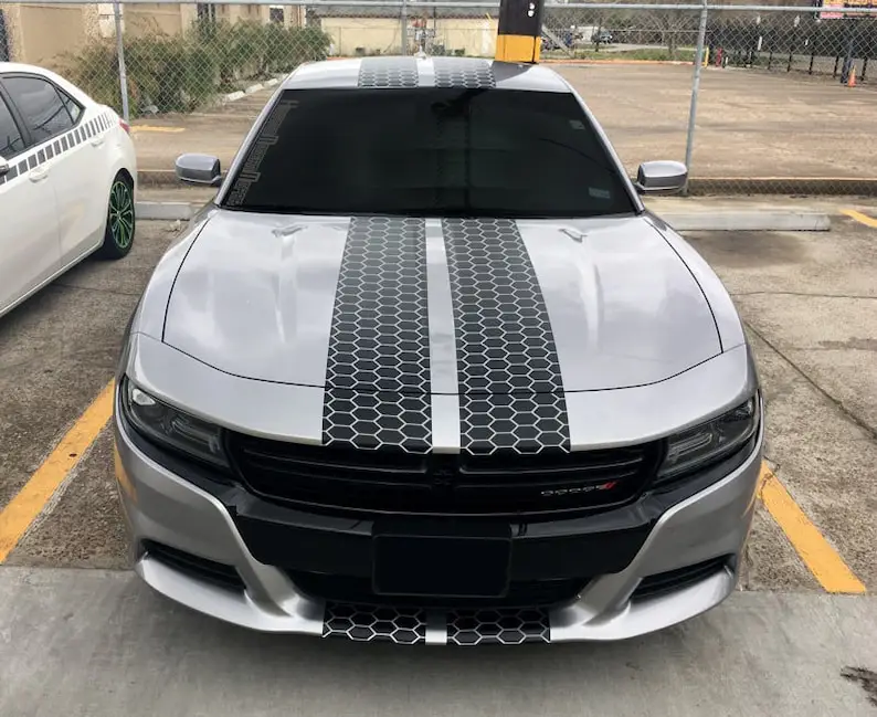 HONEY Comb гоночные полосы Dual 10 &quotдля Dodge Charger с отделкой в упакопосылка зарядное