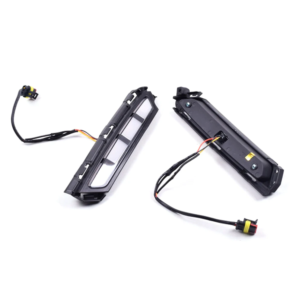 2 шт. для Hyundai Elantra 2019 2020 автомобильные белые светодиодные дневные ходовые огни DRL