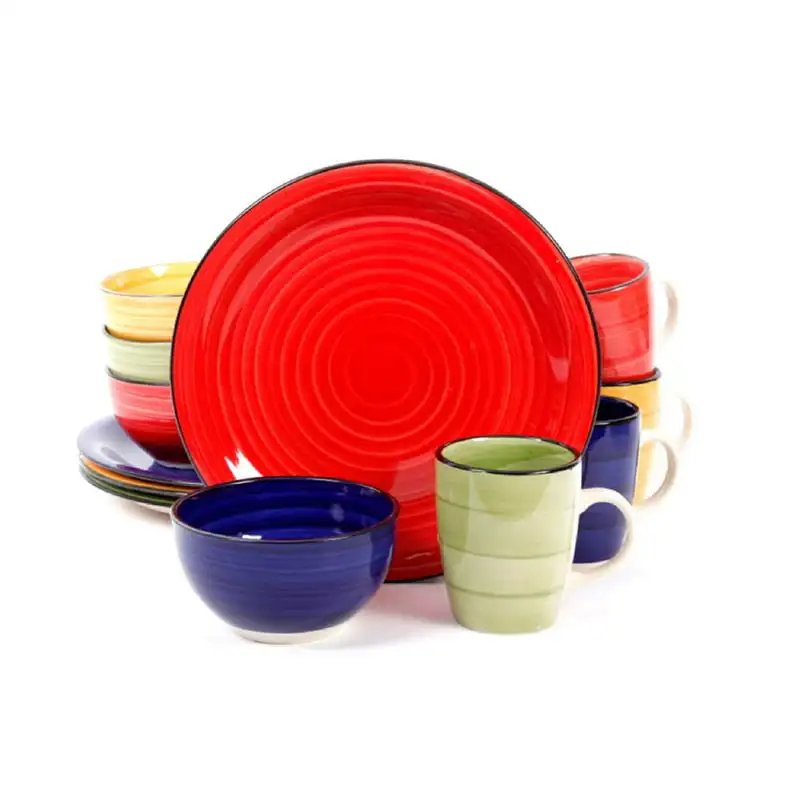 

Vibes Dinnerware Set, 12 Piece